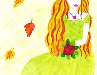Мантлер Алина, 13 лет, г. Славгород